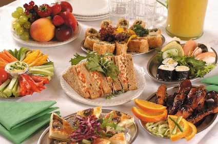 Un dia especial para los dos Buffet-food