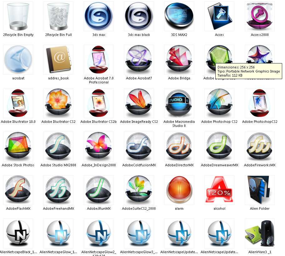 600 Iconos para tu Computadora   6psk5cz