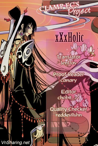 [Clamp][xxxHolic] Vol 1 (chapter 1 - 4) Credit