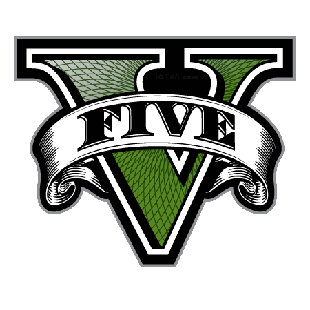 Tutorial Photoshop: Texto Tipo 'Grand Theft Auto V' Gta-v-five-logo-v-only