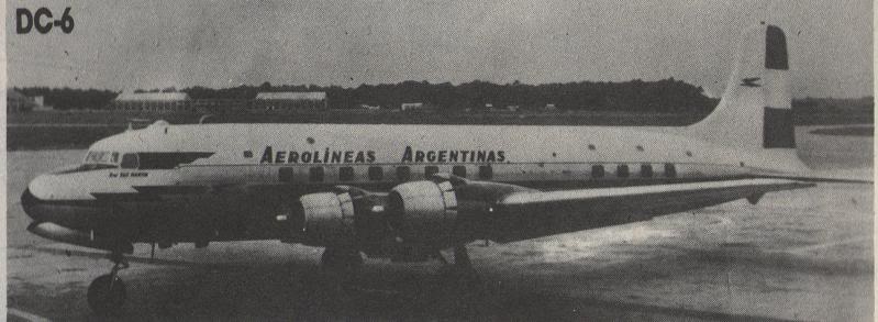 A 50 años del peor accidente de Aerolíneas Argentinas LV-ADWDouglasDC-6-1