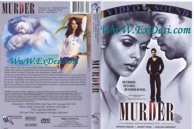 MURDER (2.004) con EMRAAN HASHMI + Vídeos Musicales + Sub. Español MurderDVDCover