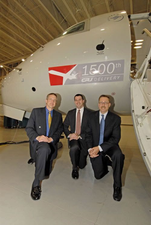 Livraison du 1,500e CRJ 1500eCRJ