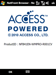 Trình duyệt NetFront Browser for WinMo Concept Version 4.1.1 Sshot007-9