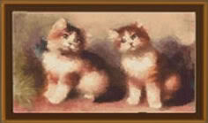 Quadros/Paintings: "Victorian Cats" Pair_of_sweet_kitten