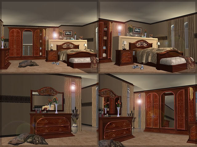 Conjunto de quarto - Ducale Bedroom by Helgasims Helga_Ducale_640