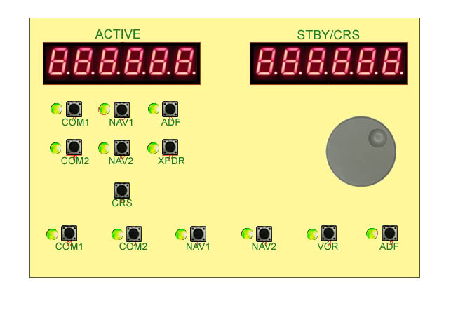 Modulo de Radio Navegação e Comunicação Placa_rmp