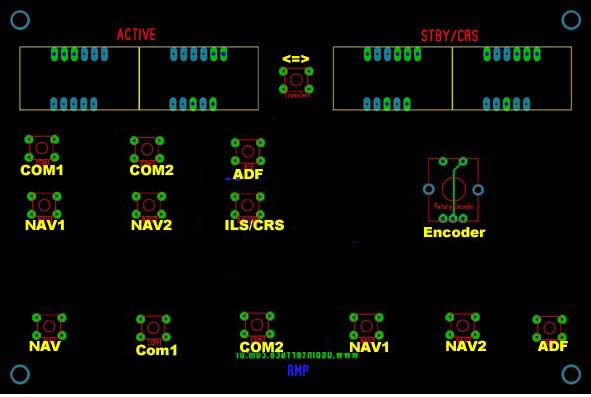 Modulo de Radio Navegação e Comunicação Radiogenerico