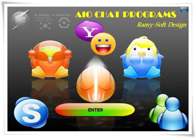 Aio chat programs تجميعية متميزة من جميع برامج المحادثة تنصيب صامت 1-1