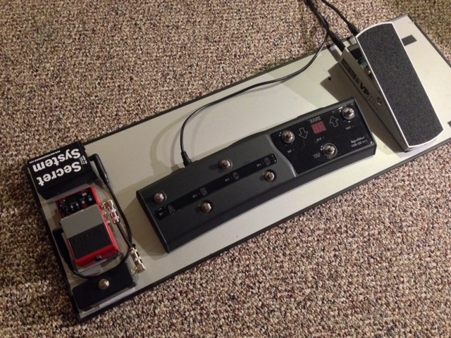 Buffered volume pedals are where it's at for me! Pedalboard20140704_zpslm4t035q