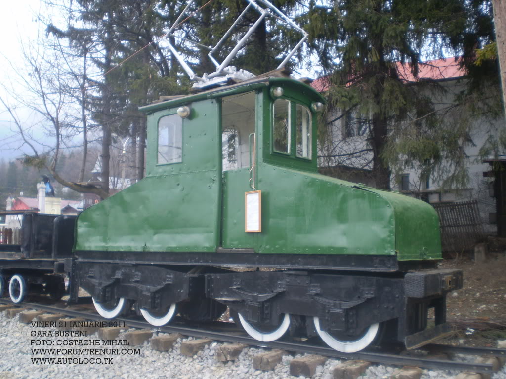 LOCOMOTIVA ELECTRICA DE ECARTAMENT INGUST BO-BO NR. 1524/1913 BUSTENI P1010785