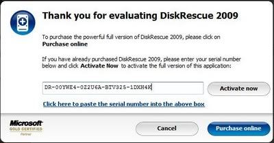Chống phân mảnh đĩa hiệu quả với DiskRescue - Key bản quyền 1 năm. DiskRescue-2
