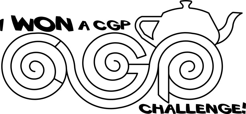 "I Won a CGP Challenge" Shirt Design Competition FRONT