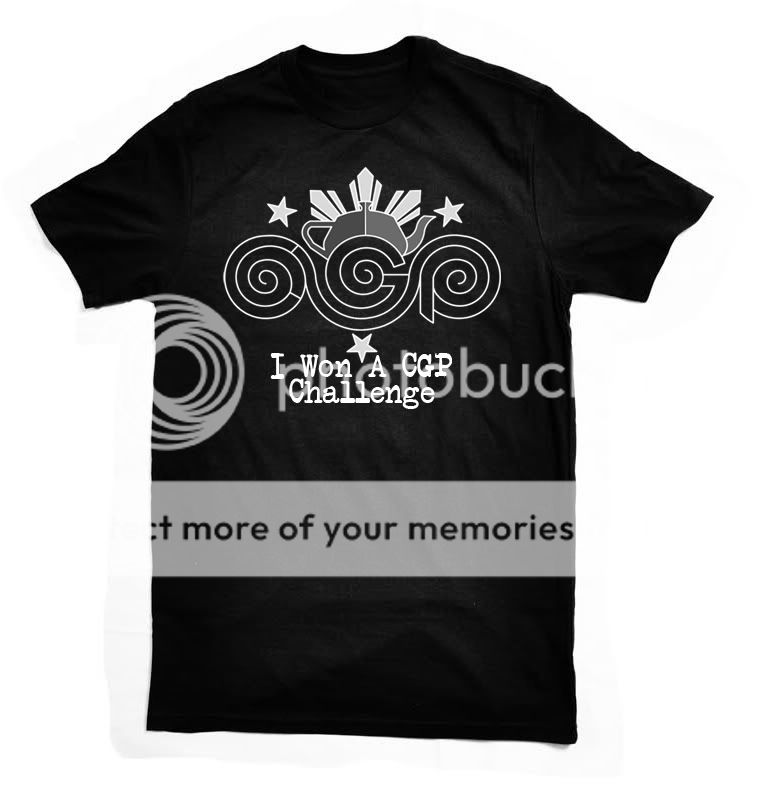 "I Won a CGP Challenge" Shirt Design Competition Elite