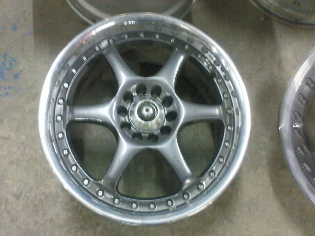 Japan speed star 17x7/8j sport rim 3 piece DSC00649