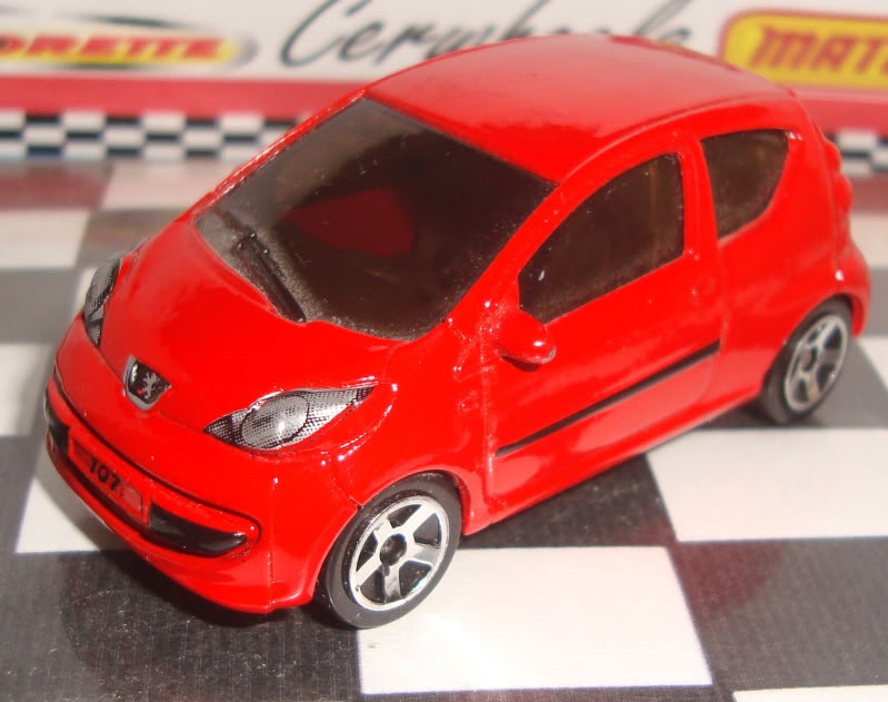 mi coleccion de majorettes Peugeot107n205F