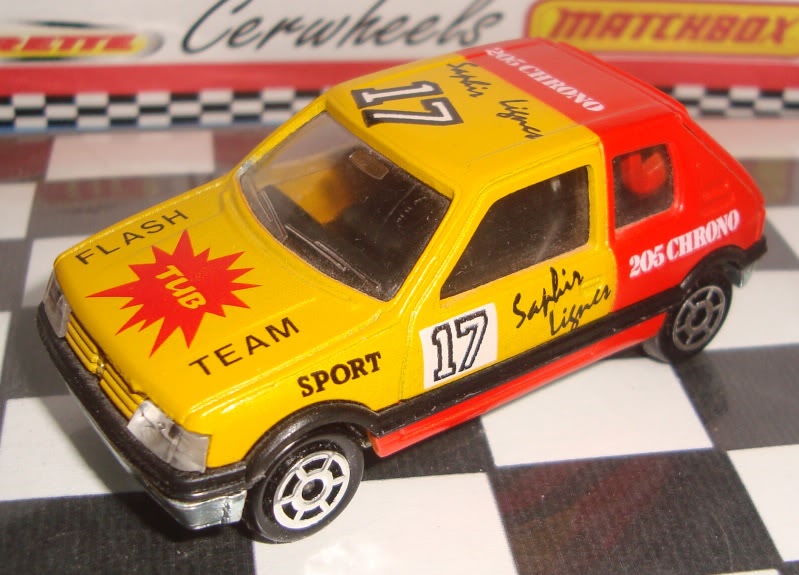 mi coleccion de majorettes Peugeot205gtichronon281-210