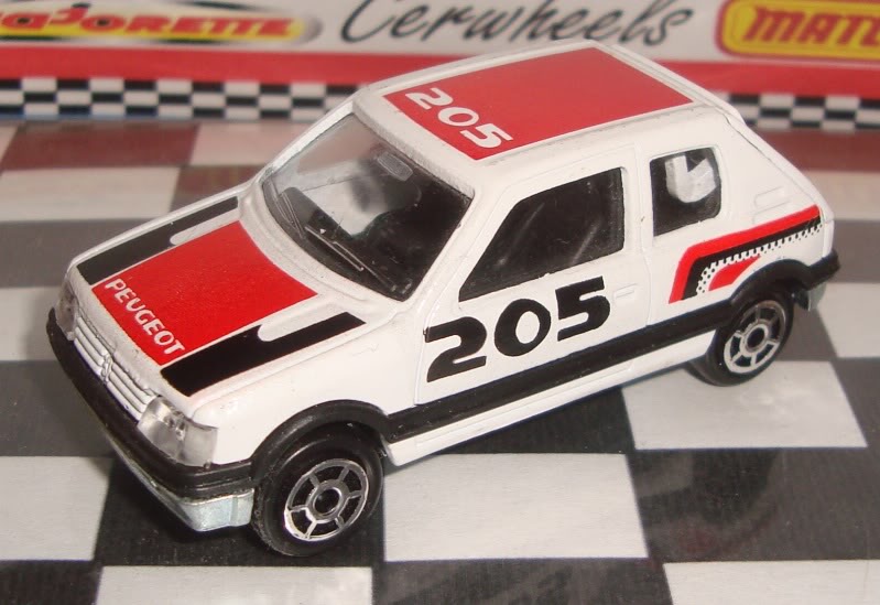 mi coleccion de majorettes Peugeot205gtin281-210