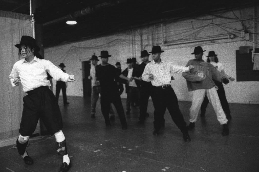 Dangerous era pictures 1993AMAsRehearsals2