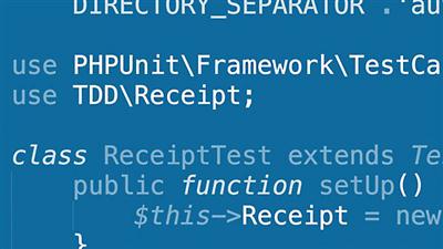 Lynda TestDriven Development in PHP with PHPUnit 8bf3c83e620366bf5d983dae2a0b66e2