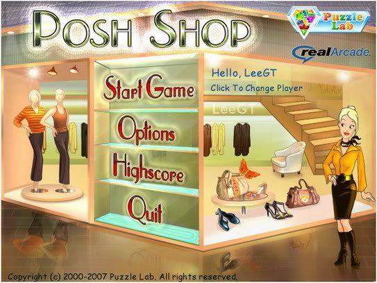 POSH SHOP! [Dash Game From Reflexive] PoSop