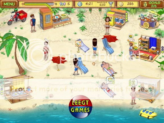 اللعبة الرائعة احتفالات على البلاج Beach Party Craze  Beach3