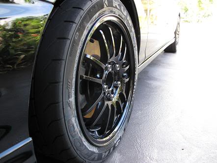 FS: 16x7 Rays Volk Racing RE30 in diamond black IMG_0495