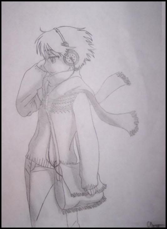 My Anime Portfolio Drawing2-1