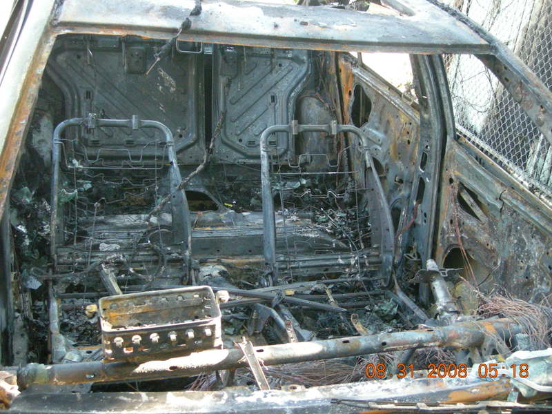 Burned car Picture013