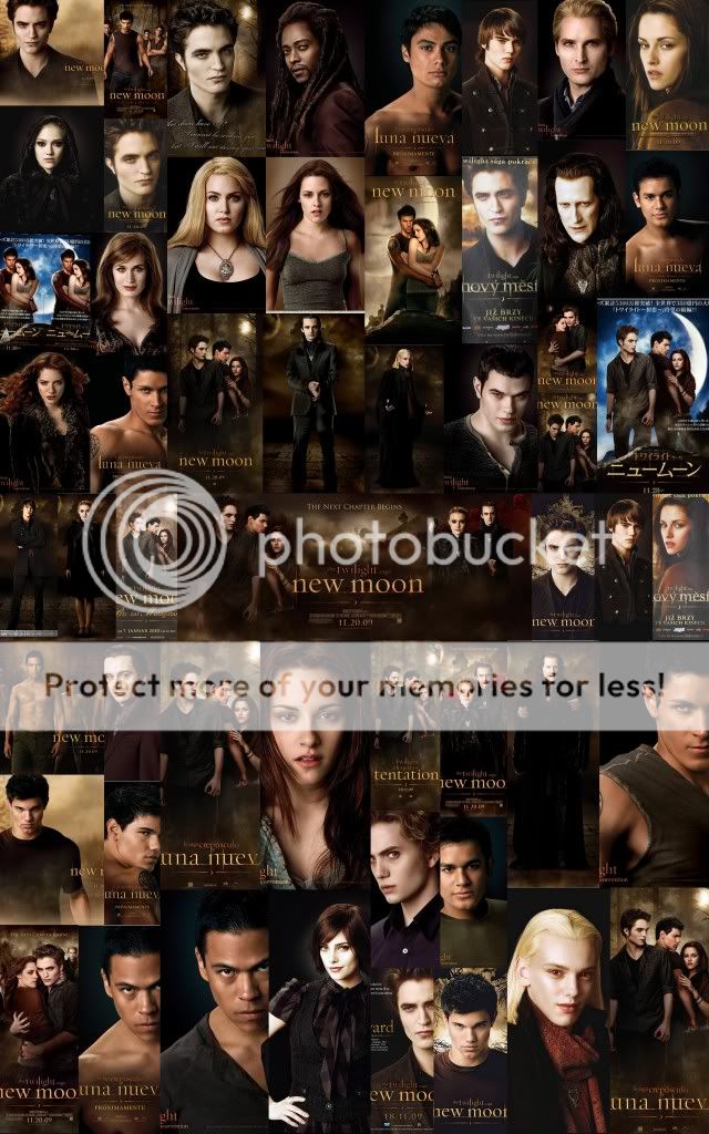 New Moon & True Blood Collages Posters