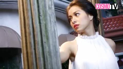 Behind the scene during COSMO Mag photoshoot Cn