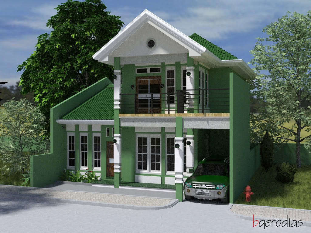 SU+kerkythea renders Green-house