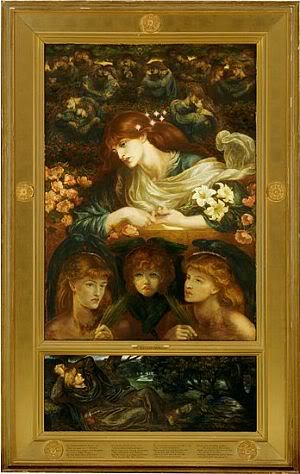 CORRESPONDENCIA PRIVADA ENTRE DANTE GABRIEL ROSSETTI Y JANE BURDEN MORRIS - Página 9 70TheBlessedDamozel-graham1877