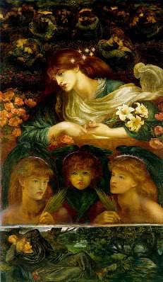 CORRESPONDENCIA PRIVADA ENTRE DANTE GABRIEL ROSSETTI Y JANE BURDEN MORRIS - Página 2 66TheBlessedDamozel-copia