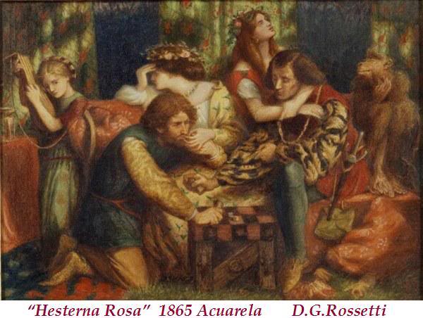 Retrato de Rossetti - Biografía - Página 2 29Dante_Gabriel_Rossetti_HesternaRosa-1865
