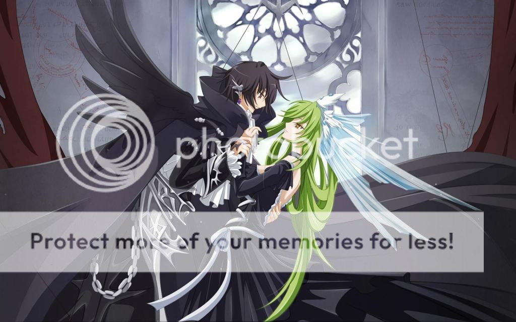 Code Geass: Lelouch of the Rebellion Wallpapers Lelouch-lamperouge-and-c-c-code-geass-46611