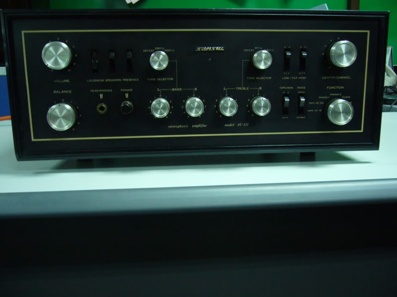 Sansui AU-111 Tube amp P1010903