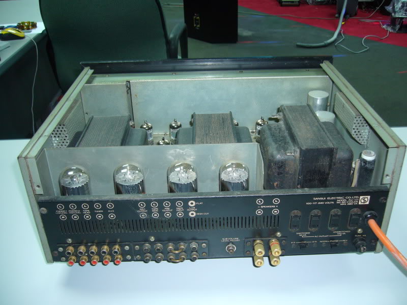 Sansui AU-111 Tube amp P1010905