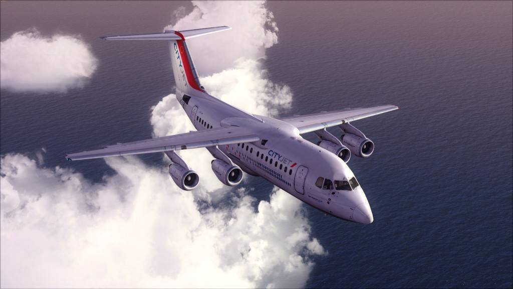 City Jet-> Paris Orly - London City Airport LFPO-EGLC25