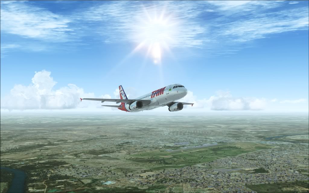 FSX - Cuiabá(SBCY)/Brasília(SBBR) SBCY-SBBR7