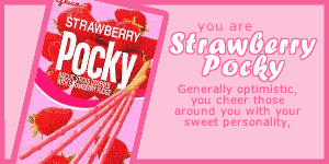 Quel pocky (gateau japonais) tes-vous ? Strawb