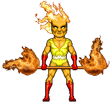 Iceman stuff Firelord