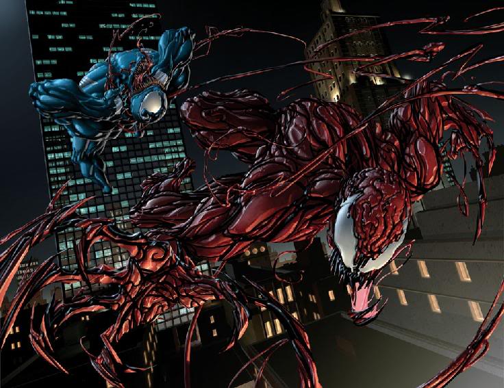 Habilidad Humana/Alienigena: Simbionte. Carnage_vs_venom_3