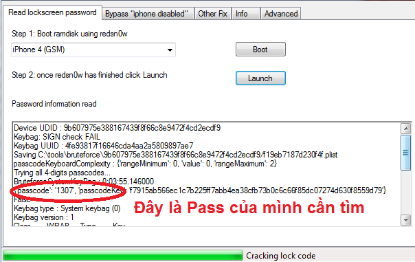Gecko iPhone Toolkit: Tool đọc passcode ko cần Restore  10
