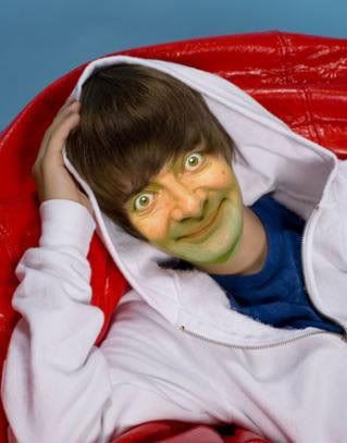 Mr. Bean was Justin Bieber Bean_bieber