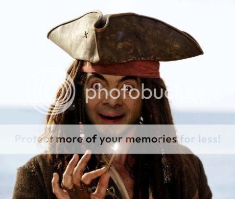 Mr. Bean was a Pirate Bean_pirate