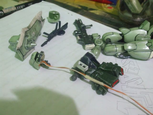 FG 144 zaku with small diorama...(murah meriah) DSCF8861