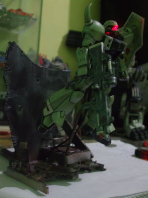 FG 144 zaku with small diorama...(murah meriah) DSCF8890