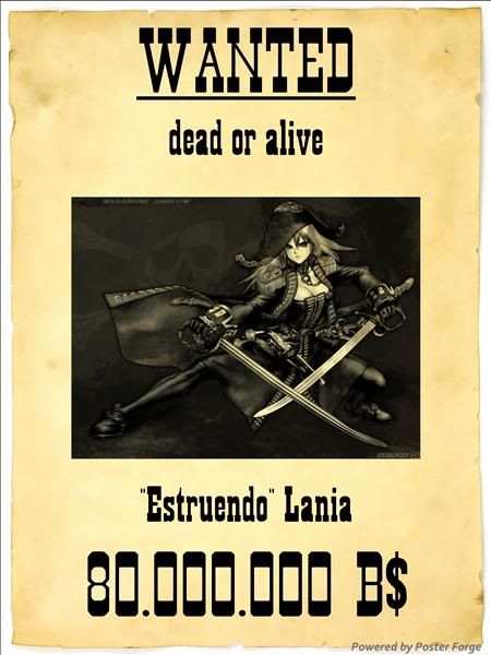 "Estruendo" Lania WantedPoster3