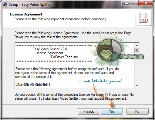 برنامجـ قصـ الفيديو أو حذفـ مقطع منه :: Easy Video Splitter 2.01 :: كامل معـ الشرح 2